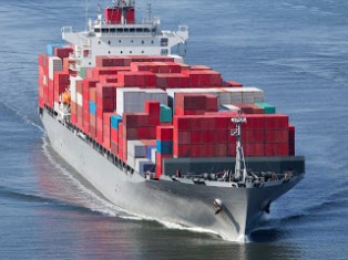 Stock Cargo Ship