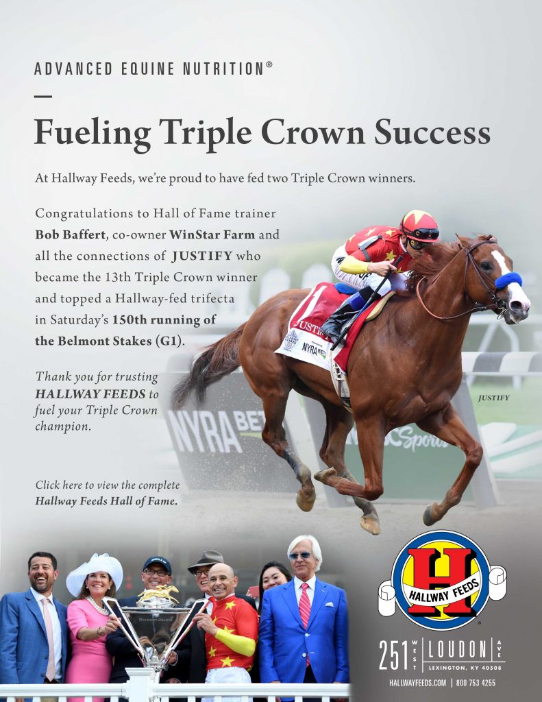 Justify Wins The Triple Crown at Belmont!